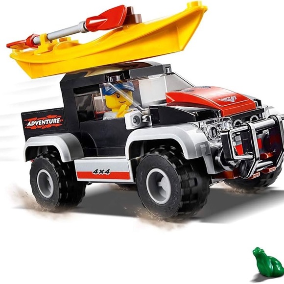 LEGO City Great Vehicles Kayak Adventure 60240 Building Kit (84 Pieces) - Picture 7 of 7